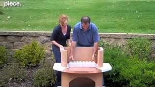 Building the Buschbeck Cape Cod Outdoor Fireplace amp Grill [upl. by Celestina]