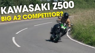 Reviewed Kawasaki Z500 [upl. by Ecerahs75]