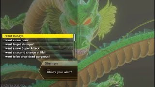 All of Shenrons wishes Fully Explained  Dragon Ball Xenoverse 2 [upl. by Courtenay]