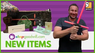 SHOPGOODWILLCOM  Shop Goodwill Online  New Weekly Video Series [upl. by Anayik]