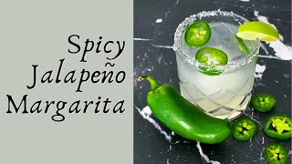 Spicy Jalapeño Margarita Recipe  EASY [upl. by Clova]