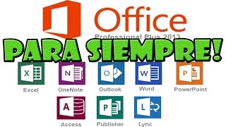 Descargar amp Instalar Office 2013Windows 10 64 amp 32 bits 2017 [upl. by Shiekh]