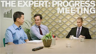 The Expert Progress Meeting Short Comedy Sketch [upl. by Colt]