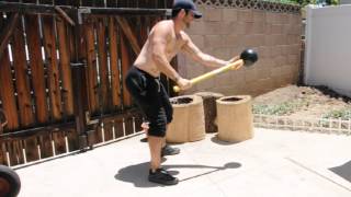 5 Sledgehammer Exercise Workouts Using The MostFit™Core Hammer [upl. by Notgnilra351]