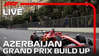 LIVE Azerbaijan Grand Prix BuildUp [upl. by Trueblood]