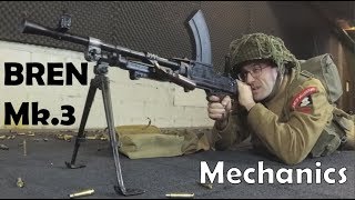 Lightweight 303 British BREN Mk3 LMG Mechanics [upl. by Sebbie149]