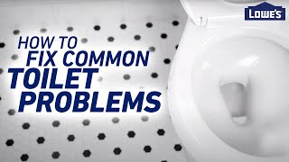 How To Fix Common Toilet Problems [upl. by Etiam]