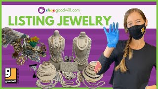 shopgoodwillcom JEWELRY Unboxing amp Tour  Shop Goodwill Online [upl. by Aiuqal]