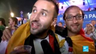 Germany fans react to incredible 71 victory over Brazil [upl. by Ettie]