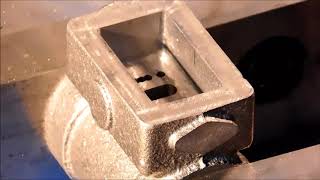 Machining a Model Steam Engine Cylinder  Part 1 [upl. by Nilahs]