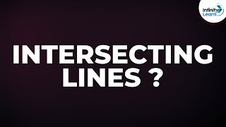 What are Intersecting Lines  Geometry  Dont Memorise [upl. by Ahseyk]