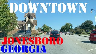 Jonesboro  Georgia  4K Downtown Drive [upl. by Tice]