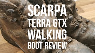 Scarpa Terra GTX Walking Boot Review [upl. by Hueston]