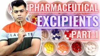 PHARMACEUTICAL EXCIPIENTS I PART1 I HINDI [upl. by Ahseekal]