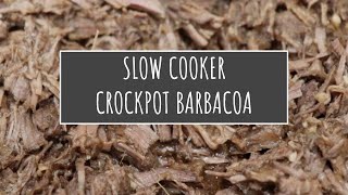 BARBACOA  EASY CROCKPOT VERSION [upl. by Daniala]