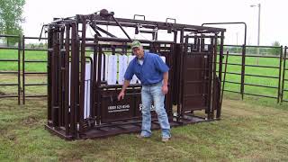 Stockman Deluxe Chute l Livestockshedcom [upl. by Stiles]