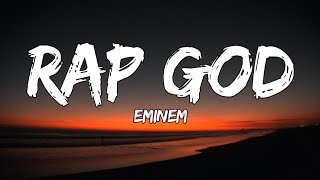 Eminem  Rap God Lyrics [upl. by Kohler]