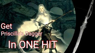 Shortcut to Crossbreed Priscilla amp How to get Priscillas Dagger One Hit  Dark Souls Remastered [upl. by Teplitz]