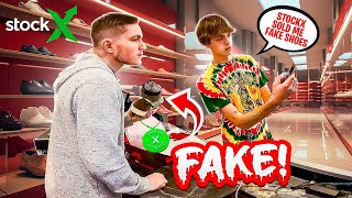 StockX Sold Him Fakes [upl. by Newfeld]