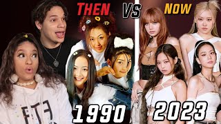 Waleska amp Efra react to KPOP Evolution 1997  2019 [upl. by Ak]