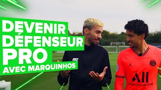 MARQUINHOS PSG texplique comment BIEN DÉFENDRE [upl. by Ardnuhsor]