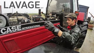 Lavage des tracteurs et matériels  2017 [upl. by Susej]