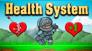 How to Make A Simple HEALTH SYSTEM in Unity [upl. by Adnaval950]