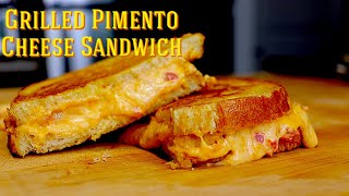 Grilled Pimento Cheese Sandwich  Pimento Cheese Recipe [upl. by Assenat]