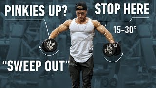 How To Build Capped Shoulders Optimal Training Explained Side Delts [upl. by Darcee]