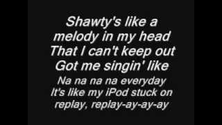 Shawty Like a Melody lyrics [upl. by Luemas273]