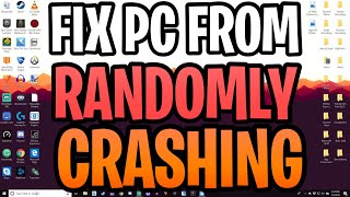 How To Stop Your PC From Randomly CrashingLaggingFreezingRestartingOff While RenderingGaming [upl. by Isolda]