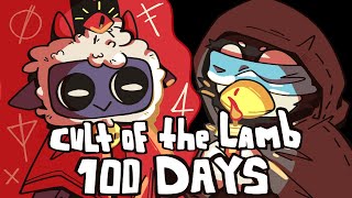 I Survived 100 Days in Cult of the Lamb [upl. by Eyr234]