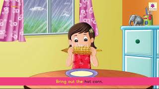 Monsoon Song  Animated English Rhymes For Kids  Periwinkle [upl. by Avilo]