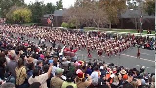 USC Trojan Marching Band  2017 Pasadena Rose Parade [upl. by Ezequiel]