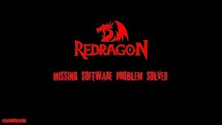 Redragon Products Missing Software Problem Solved [upl. by Gonnella]