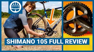 SUPER indepth Shimano 105 Review  Everything You Need to Know About R7000 [upl. by Aicatsal]