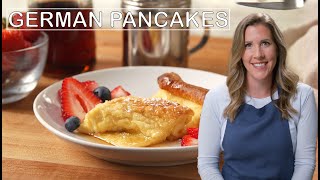 German Pancakes Dutch Baby Recipe [upl. by Flanigan]