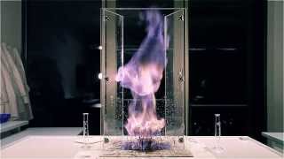 Cannon fire  ethanol combustion demonstration [upl. by Sigismondo]