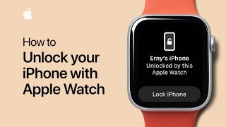 How to unlock your iPhone with your Apple Watch — Apple Support [upl. by Eiclehc709]