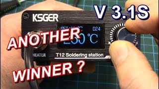 KSGER T12 Soldering Station Review 31S Version [upl. by Nomelif285]