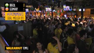 Crowd Reactions from Germany 71 Brazil at Walkabout Temple [upl. by Areval544]