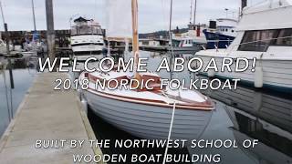 2018 Nordic Folkboat Exterior Walk Through [upl. by Touber]