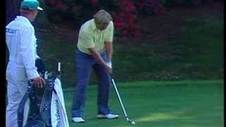 Jack Nicklaus 13th Hole 1986 Masters [upl. by Repsac]