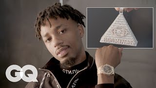 Metro Boomin Shows Off His Insane Jewelry Collection  GQ [upl. by Ruttger]