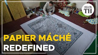 A Kashmir papier mâché artisans dream project [upl. by Rasla]