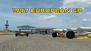 F1 Challenge 1997  European GP Jerez [upl. by Ettenauq684]