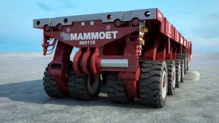 All you need to know about the Mammoet SelfPropelled Modular Transporter SPMT [upl. by Balliett]