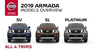 2019 Nissan Armada SUV Walkaround amp Review [upl. by Aytnahs]