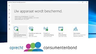 Hoe werkt Windows Defender  How to Consumentenbond [upl. by Brok]