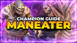 Maneater Guide  Clan Boss GOD  RAID Shadow Legends [upl. by Gypsie181]